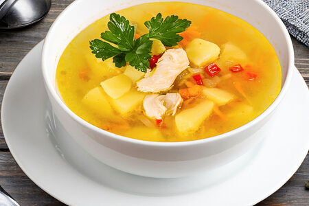 Суп куриный 