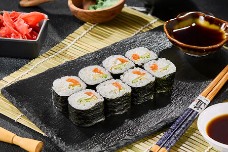 Ролл Авокадо с лососем