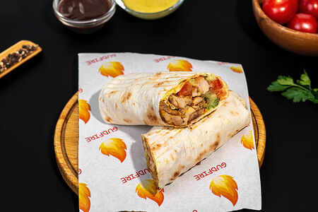 Донер с курицей в лаваше большой