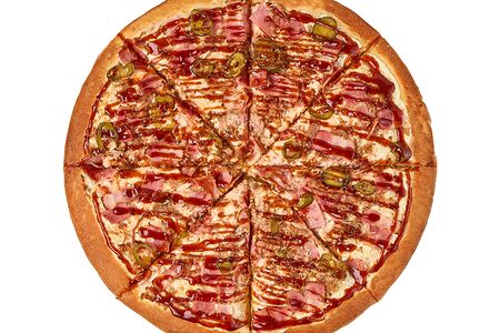 Пицца Барбекю с халапеньо