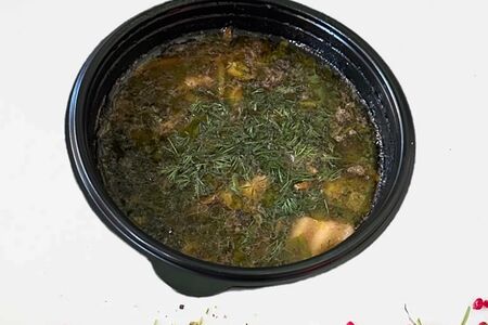 Суп с чечевицей и говяжьим мясом