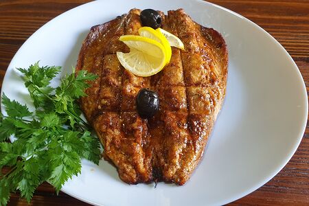 Скумбрия на мангале