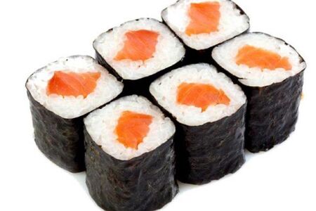 Ролл с лососем