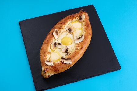 Хачапури по Аджарски с грибами