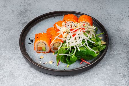 Краб Папайя-авокадо грин