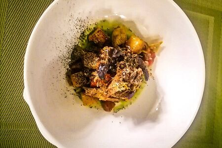 Рагу из утки с артишоками