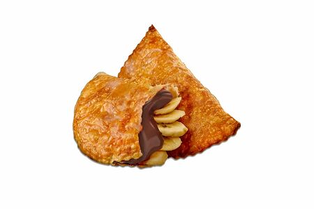 Чебурек с Нутеллой и бананом