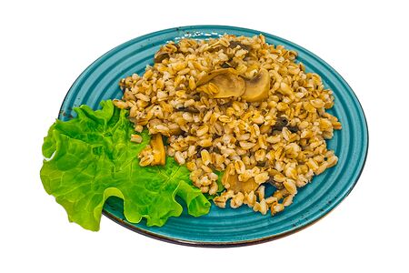 Перлотто с грибами (постное)