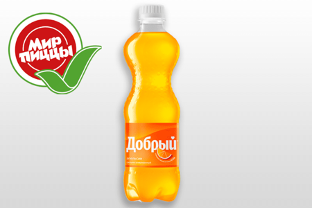 Лимонад Добрый Апельсин 0,5 л