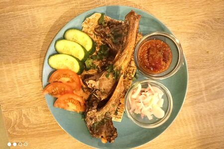 Баранья корейка