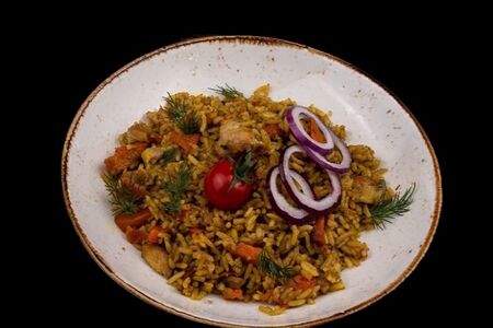 Плов с цыпленком 