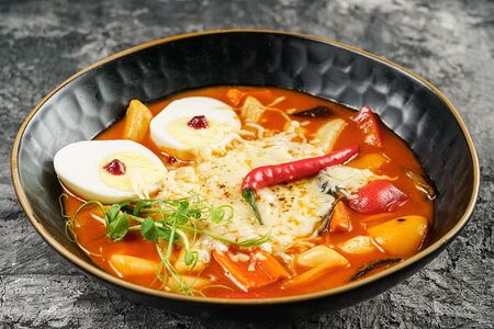 Токпокки с сыром