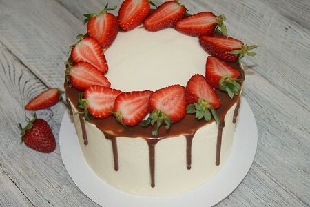 Ягодный торт