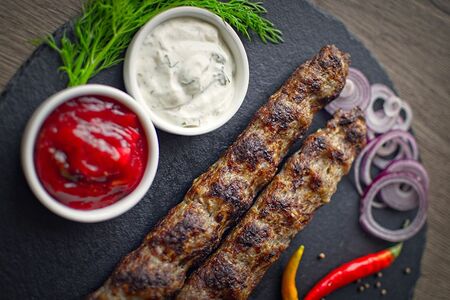 Люля-кебаб из баранины