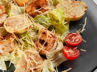 Цезарь с креветкой