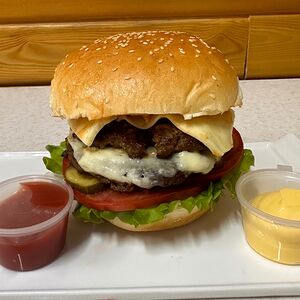 Дабл чизбургер говяжий