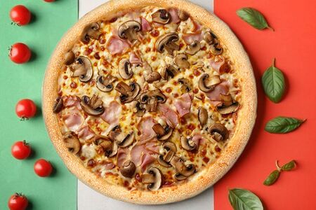 Пицца Ветчина и грибы