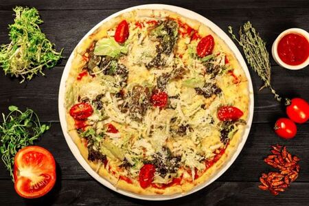 Пицца Поло и Панчетта