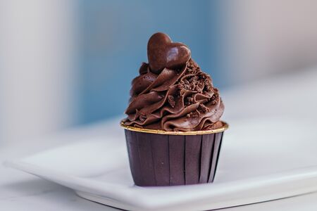 Капкейк шоколадный