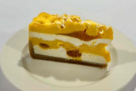 Чизкейк Манго-маракуйя