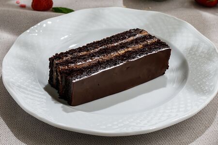 Шоколадный трюфель с бананом