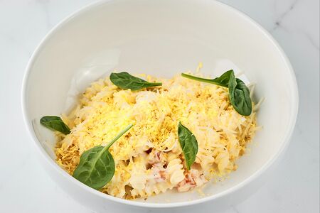 Мак энд чиз с креветками