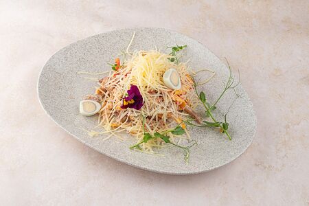 Салат Птичье гнездо