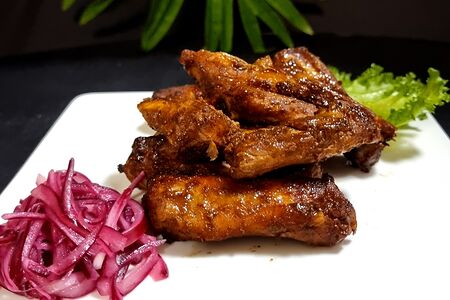 Ребра в соусе барбекю