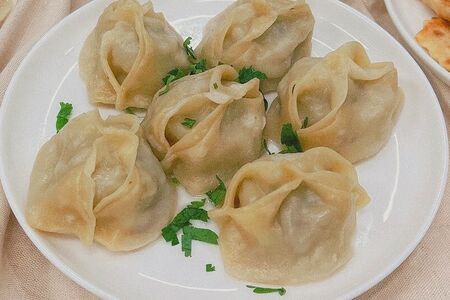 Манты с бараниной