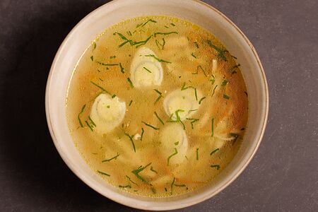 Куриный консоме