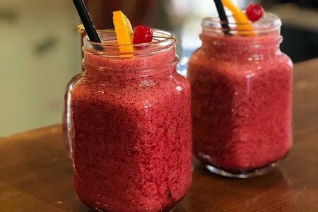 Смузи Апельсин со смородиной