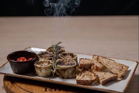 Запечённые мозговые кости