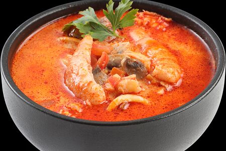 Том ям с креветками
