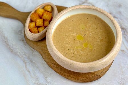 Крем-суп из белых грибов