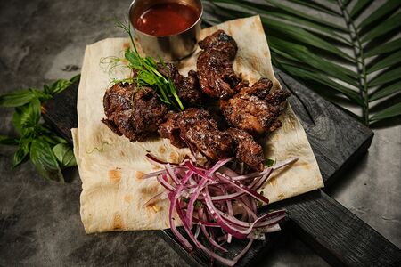 Шашлык из говяжьей вырезки