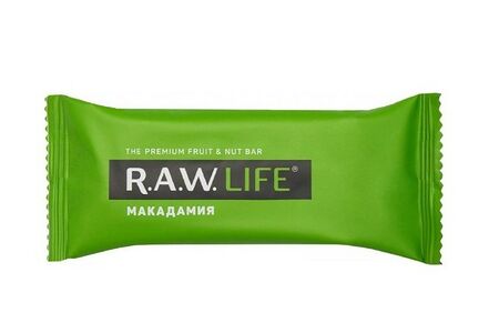 Батончик Rawlife макадамия