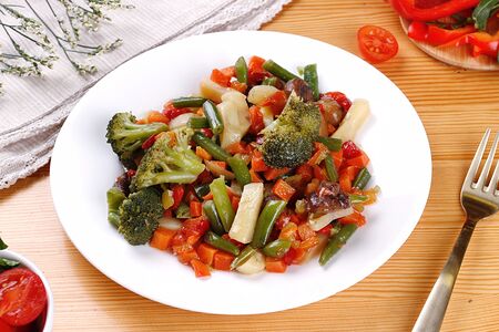 Овощи по-деревенски