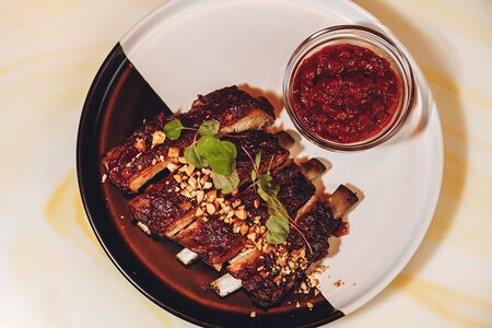 Рёбра барбекю