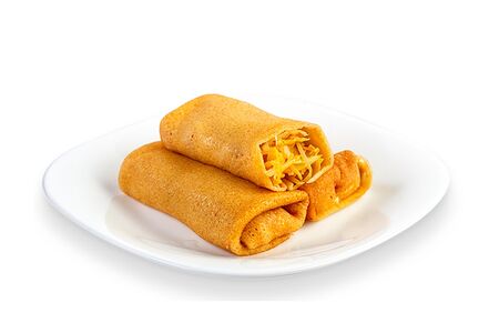 С тушеной капустой в панировке