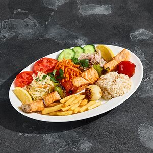 Шашлык из сёмги