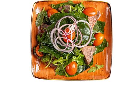 Шпинат с кониной