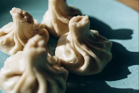 Хинкали с грибами