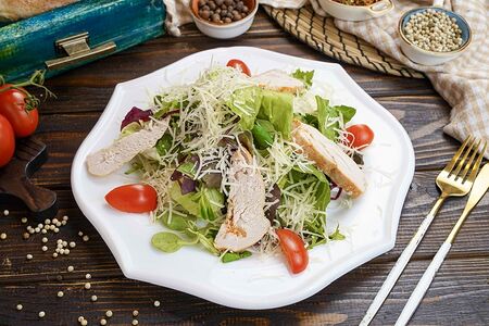 Цезарь с курицей