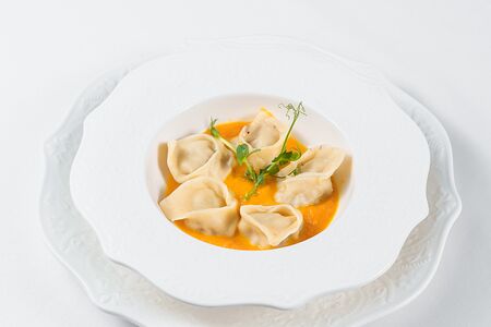 Тортеллини с уткой