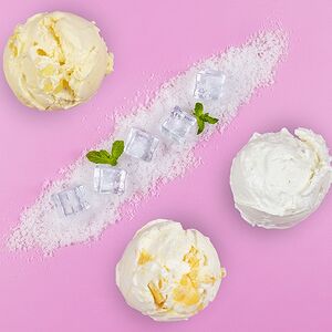 Мороженое Сырный вайб с ананасом набор