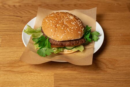 Бургер с курицей