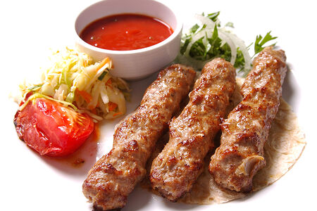 Люля-кебаб из свинины