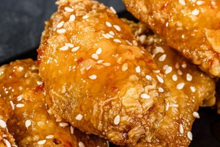 Куриные крылышки в кисло-сладком соусе