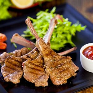 Шашлык из каре барашка