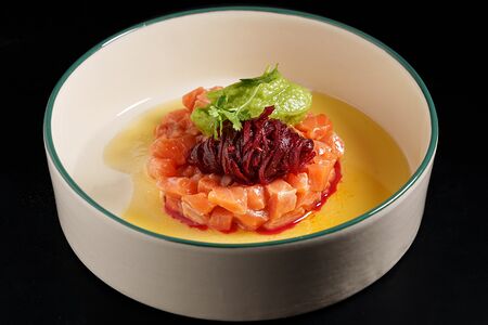 Тартар из лосося